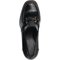 Marco Tozzi Damen Pumps Trotteur College Stil Zierspange Blockabsatz 2-24408-41, Größe:39 EU, Farbe:Braun
