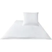 JOOP! Mako-Satin Cornflower Bettwäsche-Garnitur 402000 Farbe 0 weiss, 70x90 140x200cm