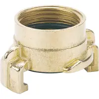 Rehau Schnellkupplung 5/4" Innengewinde - extrem bruchsicher - Schlauchkupplung für Garten und Werkstatt, mit Klauenverschluss