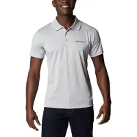 Columbia Zero Rules Kurzarm-poloshirt Grau S Herren Grau S
