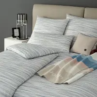 JOOP! Mako-Satin-Kissenbezug einzeln Vivid Farbe Sky Größe 80x80 AL
