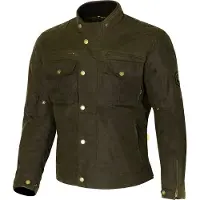 Merlin Perton II Textil-Motorradjacke Oliv Größe 3XL