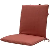 Madison - Stapelstuhlkissen 97x49 - Orange - Beige Recyceltes Segeltuch