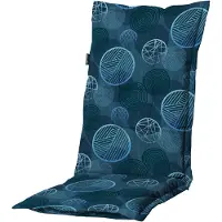 Madison Hochlehner-Auflage Circle 123x50 cm Blau