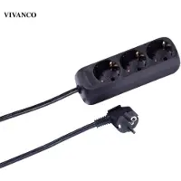 Vivanco ViVancoEBL 3B 5, 5 m, Drinnen, Typ F, Type F (CEE 7/4), 1,5 mm², Kunststoff
