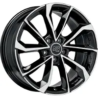 MSW Alufelge 42 8X18 5X108 Et 48 Gloss Black Full Polished