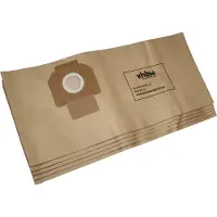 VHBW 5x Staubbeutel kompatibel mit Nilfisk-Alto Centix 60 Staubsauger - 28cm x 23cm braun