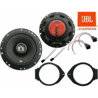 DSX JBL Lautsprecher261 2 Wege System Einbau Set Tür vorn hinten passend für Opel Astra J ab 2009 175W