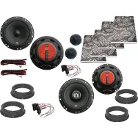DSX JBL Lautsprecher Set für VW Jetta 4 Bj 11-16 Tür vorn hinten Dämmung