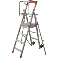 Facal Platea Podesttreppe Aluminium S300 4 Stufen