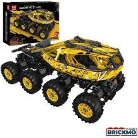Mould King Remote Control Gelb Firefox Climb Car Modellbausatz 18031