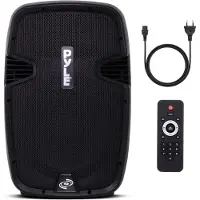Pyle Bluetooth Lautsprecher Groß, 900W Partybox, Tragbar & Rollbar mit Kräftigem Bass, USB/SD/AUX/FM, Boombox