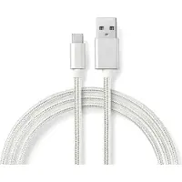 Networx Daten- und Ladekabel USB-C auf USB-A 1m weiß