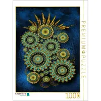 CALVENDO Puzzle Metallic Kaleidoscopes | 1000 Teile Lege-Größe 64x48cm Foto-Puzzle für glückliche Stunden