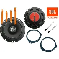 DSX JBL Boxen Set für Wohnmobil Citroen Jumper Bj 06-23 Tür vorne 350 W Bügel