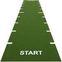 Sprinttracks Sprintbahn "Start & Finish", Schwarz, 12x2 m