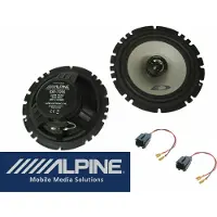 DSX passend für Peugeot 307 2001-2009 CC SW Alpine 2 Wege Lautsprecher Boxen Set Tür Vorn 220 W