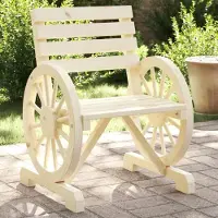 vidaXL CLORIS Gartenstühle 2 Stk. 58x58x78,5 cm Massivholz Tanne 2024