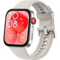 Lige HUAWEI Watch FIT 3 Smartwatch, 1,82" AMOLED, GPS, Bluetooth-Anrufe, iOS & Android, bis 10 Tage Akku, Gesundheits- & Fitness-Tracking, Weiß