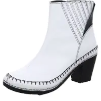 Gemini Damen Stiefelette weiß Größe 40