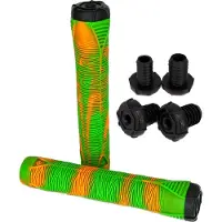 Blunt Stunt-Scooter / BMX Griffe V2 grün/orange
