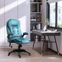 Sweiko Massagesessel Chefsessel Gamingstuhl Massagebürostuhl Blau