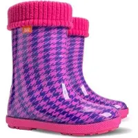 Demar Kinder HAWAI LUX Jungen Mädchen Thermostiefel Gummistiefel gefüttert Größe: 20/21, Herstellerfarbe: Pepita