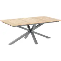 SonnenPartner Gartentisch Base-Spectra diagonal 200x100 cm Aluminium anthrazit
