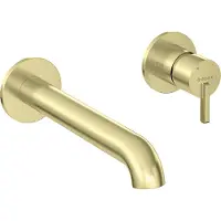 Lomadox Waschbeckenarmatur, Unterputzmontage, gebürstetes Gold, SILIA-30