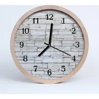 Tulup Holzuhr 20fi cm wanduhr - Klinker Architektur