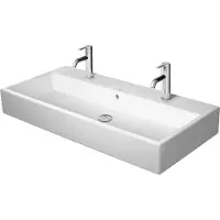 Duravit Waschtisch VERO AIR m HLB 2 HL 1000x470mm mit Überlauf weiß mit Überlauf weiß