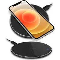 NAUC Wireless Charger Qi Ladestation 15W 10W Apple iPhone 12 Serie Schnellladegerät