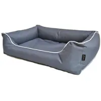Lebon Hundebett Paula eckig grau