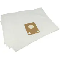 VHBW 5x Staubbeutel Ersatz für Vermop 7441 für Staubsauger - 31,5cm x 16,5cm Weiß