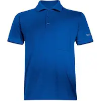 Uvex Poloshirt blau, kornblau Gr. 3XL