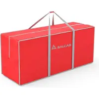 Salcar Aufbewahrungstasche für Weihnachtsbaum 150 x 50 x 60 cm Extra Groß geeignet für künstliche Bäume bis 270 cm, Rot