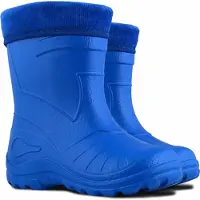 Kolmax superleichte Eva Kinder Gummistiefel gefüttert Blau 30
