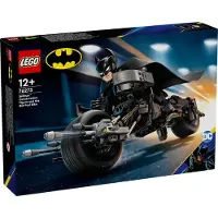 LEGO Super Heroes 76273 Batman Baufigur mit dem Batpod