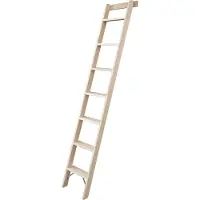 Iller-Leiter Iller Holz-Stufen-Anlegeleiter ERGO 6 Stufen