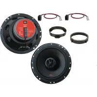 DSX JBL für Mercedes B Klasse W246 Bj 11-18 Lautsprecher Set Tür vorne Heck 480 W