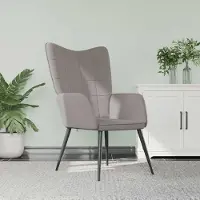 Prolenta Maison Exclusive - Relaxsessel Taupe Stoff
