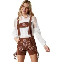 Dressforfun Lederhose Ammersee M - Faschingskostüm Kostüm Halloween Kostüm Fasching Kostüm Partykleidung - 302811