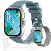 Valdus Herren’s und Damen's IP67 Wasserdicht Fitness-Tracker 2.01 Zoll Smartwatch mit Herzfrequenzsensor, SpO2, Schrittzähler 15 Sportmodi & GPS Fitness uhr