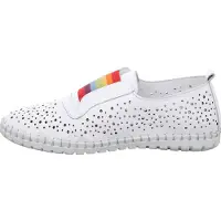 Gemini Damen Slipper weiß Größe 38