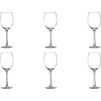Royal Leerdam Weißweinglas Plaza, 44 cl, transparent, Glas, 6er-Set