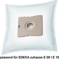 Rs-products 30x Stausbaugerbeutel passend für EDEKA zuhause E09 I E 09 und E10 I E 10 AEG AE 2000-Ergo Essence und Dirt Devil M 7018