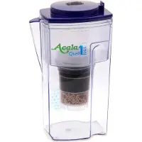 Acala AcalaQuell ONE Kannen Wasserfilter in dunkelblau, inkl. 1x Filterkartusche und 1x Mikroschwamm