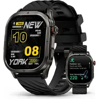Kospet 2025 MAGIC P10 Smartwatch Herren smartwatch damen mit GPS, 50 Tagen Akkulaufzeit, 1,96-Zoll-AMOLED-Display, 5 ATM Wasserdicht mit Android IOS