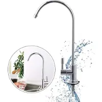 Markenlos 1/4 '' Zinklegering Küchenarmatur Waschbeckenarmaturen - 360° Drehbar - Kaltwasser - Küchenspüle Handwaschbecken.