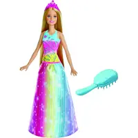 Barbie Dreamtopia Regenbogen-Königreich Magische Haarspiel-Prinzessin (blond)
